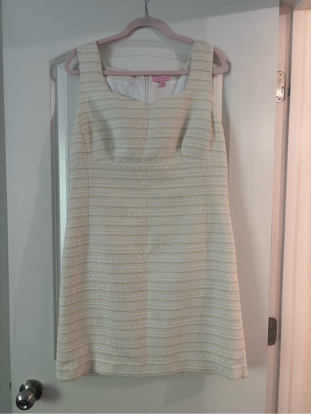 Lilly Pulitzer Adriana shift dress in Resort White